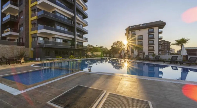 Апартаменты Flat With Shared Pool Hammam and Sauna in Alanya