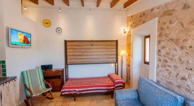 Апартаменты с видом на бассейн Finca Hotel Ses Cases Noves