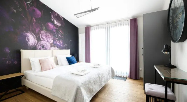 Апартаменты Пентхаус с балконом Aparthotel Inspire Miodova Residence