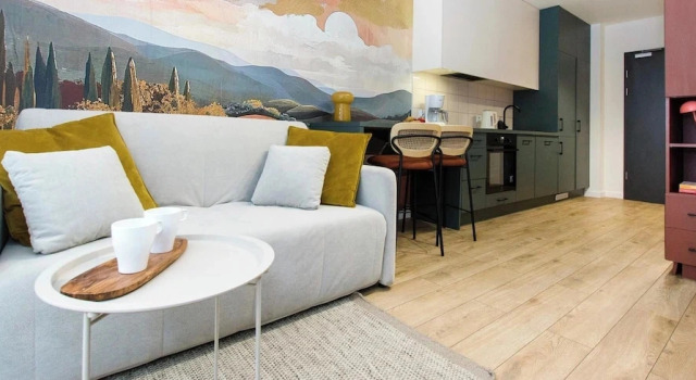 Люкс Comfort Apartamenty Portovo Q4Apartments