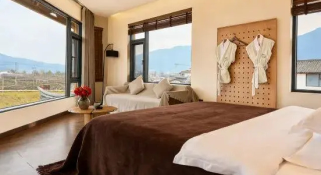 Люкс Yuexi Inn · MistyFields | 180° Fieldside Vacation Apartment (Shaxi Ancient Town)