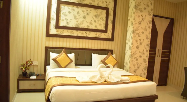 Двухместный номер Deluxe c 1 комнатой с видом на город Hotel Uday Palace