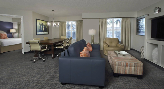 Люкс Presidential c 1 комнатой Residence Inn Scottsdale North