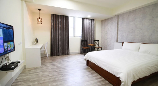 Двухместный номер Standard 沐眠宿 Moment Inn - 快速入住 好停車