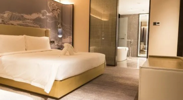 Люкс Deluxe Grand Metropark Jinhai Lake Hotel