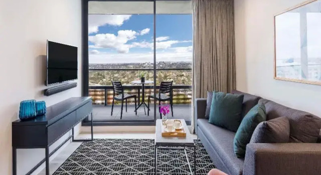 Люкс c 1 комнатой с балконом Avani Melbourne Box Hill Residences