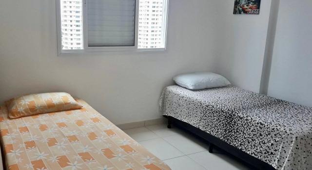 M081   Apartamento Com Sacada Gourmet E Vista Para O Mar