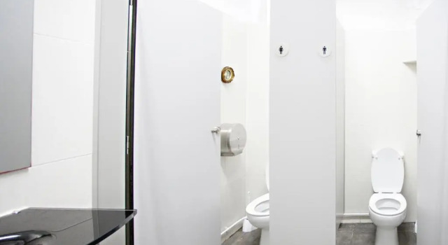 Кровать в общем номере Baixa Terrace Hostel