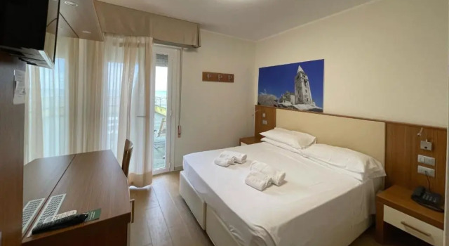 Двухместный номер Standard с балконом и с видом на море Hotel Verona