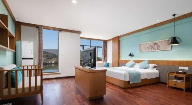 Люкс Deluxe Jiugongshan Panorama International Hotel