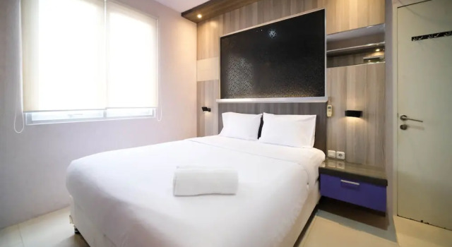 Best Location And Homey 2Br At Twin Tower Apartment