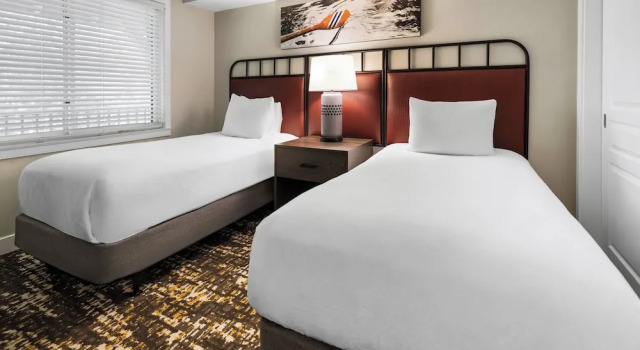 2 makuuhuonetta Standard huone parvekkeella WorldMark Arrow Point