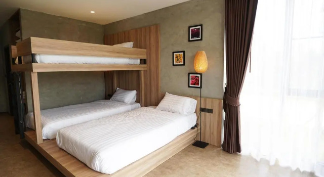 Трёхместный номер Standard с видом на сад Hug Jang Loei Garden & Resort