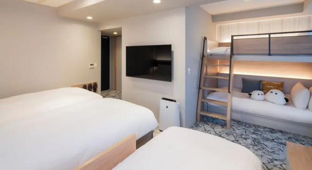 Пятиместный номер Standard Lagent Stay Sapporo Odori Hokkaido