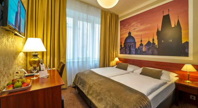 Standard Einzel Zimmer Metropolitan Old Town Hotel - Czech Leading Hotels