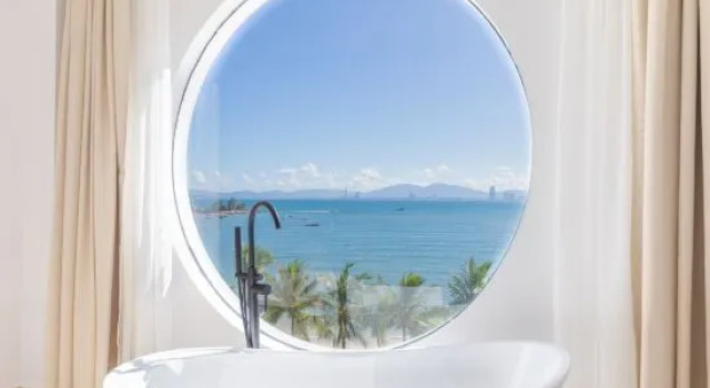 Семейный люкс с 2 комнатами с красивым видом из окна Lingshui Qianyu Qianxun Seaview Holiday B&B (Qingshuiwan Lighthouse Branch)