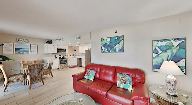 Walkable Gulf-front Perch: Oversize Balcony & Pool 2 Bedroom Condo, Book Lejlighed Padre Island USA