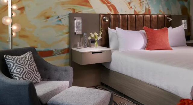 Двухместный номер Standard oceanfront Hard Rock Hotel Daytona Beach