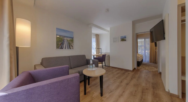 Полулюкс с 2 комнатами Aquamaris Strandresidenz Rügen