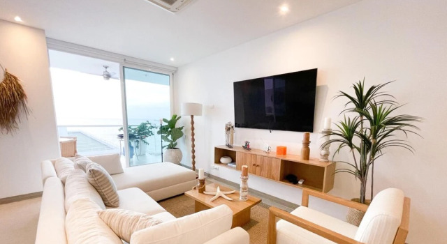 Apartamento de 3 habitaciones en Playa Dormida Santa Marta, Забронировать Апартаменты/квартира Отели в центре Санта-Марта, в центре