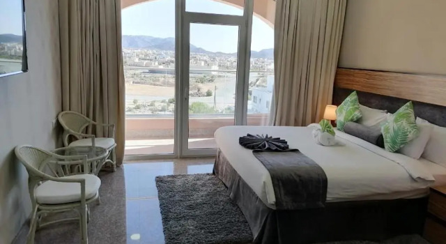 Двухместный номер Deluxe с видом на город Sama Hotel Jabal Al Akhdar