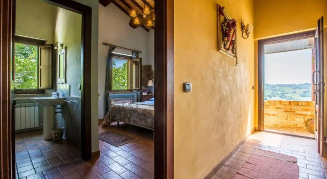 Четырёхместный номер Standard с видом на сад Il Casale di Aurora Country House