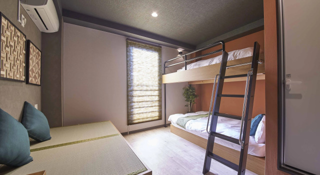 Четырёхместный номер Standard IKIDANE Residential Hotel Sumida Kyojima