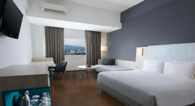 Camera doppia Deluxe Hotel Santika Bogor