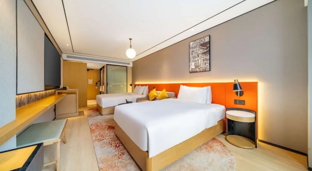 Четырёхместный номер Standard Hilton Garden Inn Chengdu Kuanzhai Alley