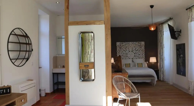 Люкс с балконом Maison Dhôtes Sainte-Marie
