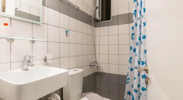 Двухместная студия с балконом и с видом на море Georgia Apartments