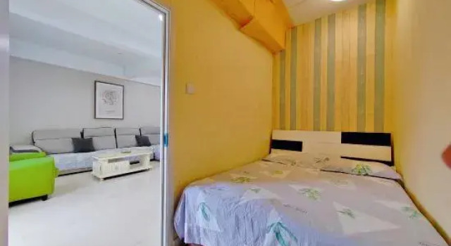 Люкс с 3 комнатами Qiqihar Blue Dragonfly Daily Rent Meisu Apartment