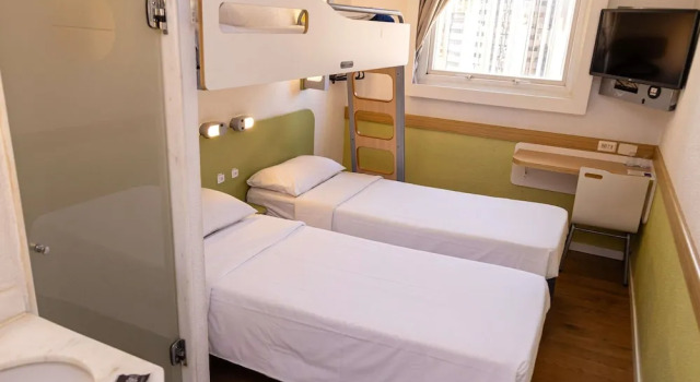 Трёхместный номер Standard ibis budget Belo Horizonte Minascentro