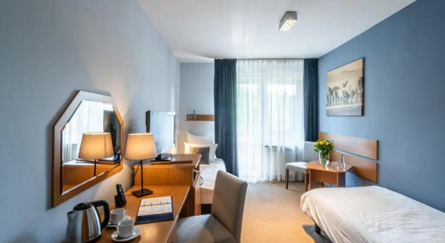 Двухместный номер Standard с балконом Hotel Nawigator Szczawnica