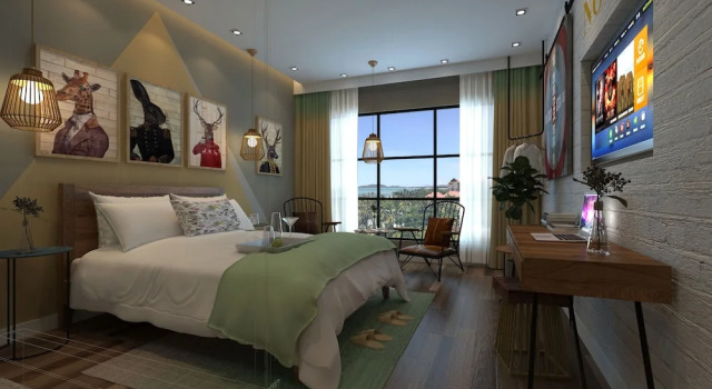 Номер Luxury Shanghai Vintage Hotel Disneyland Branch