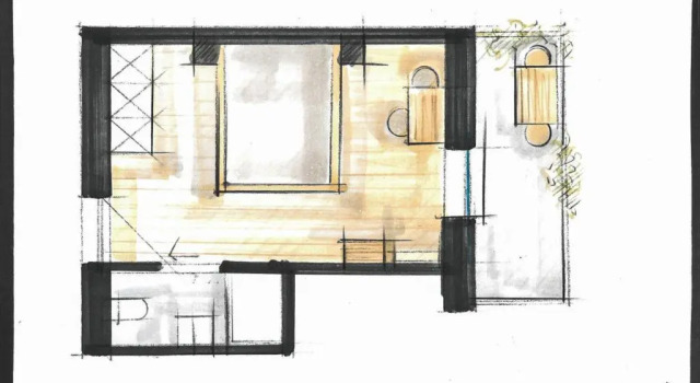 Двухместный номер Standard с балконом haus urban