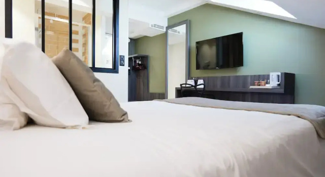 Одноместный номер Standard Hôtel Le Kennedy, Clermont-Ferrand, The Originals Relais
