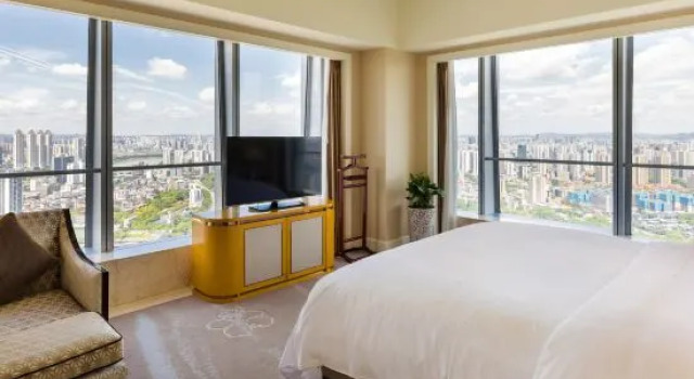 Люкс Deluxe с видом на озеро Ming Du Lakeside Hotel Nanning