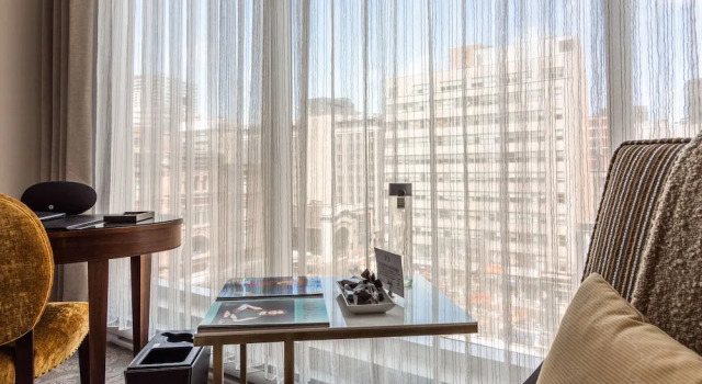Двухместный номер Deluxe с видом на город Hôtel Birks Montréal