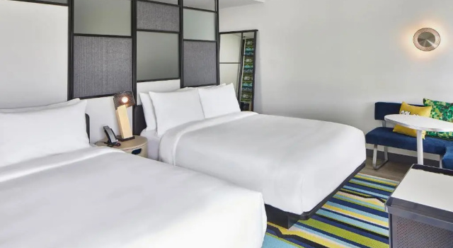 Двухместный номер Standard Aloft by Marriott Chattanooga Hamilton Place