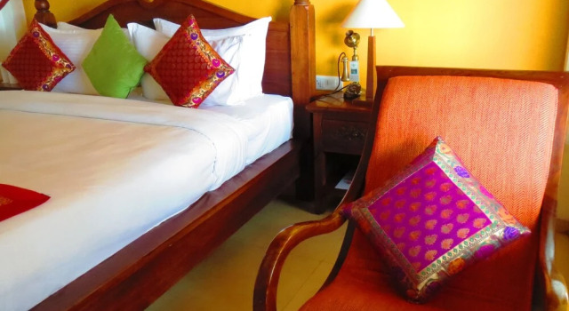 Двухместная вилла с видом на бассейн Old Lighthouse Bristow Hotel , Fort Kochi