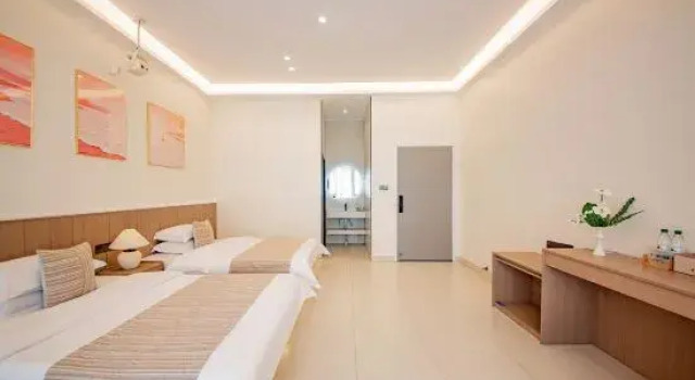 Люкс Comfort Meizhou Island with mountains and sea leisure holiday villa Meizhou (Jinhai Beach Beach shop)