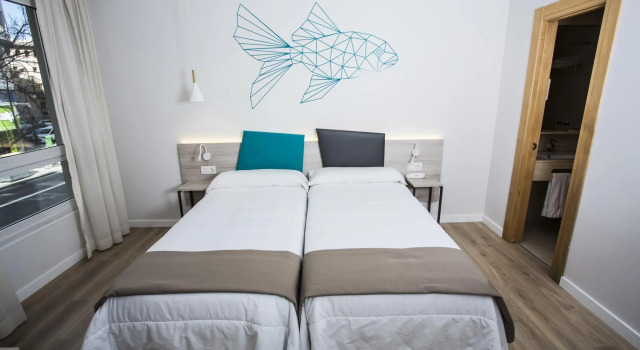 Двухместный номер Hotel Mediterraneo Valencia
