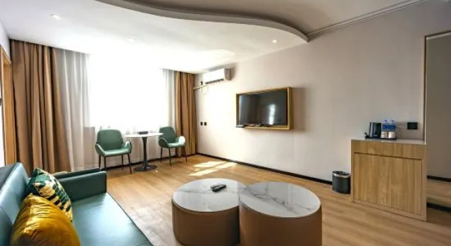 Люкс Superior GreenTree Inn Shanghai Chongming Nanmen Express Hotel
