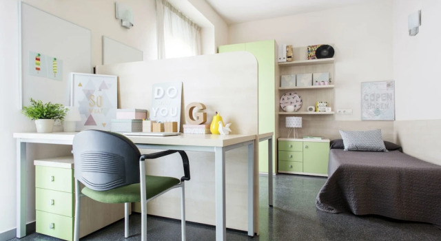 Двухместная студия Classic Residencia Universitaria Resa Damia Bonet