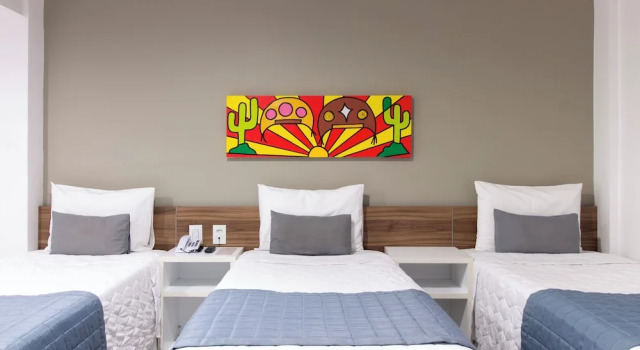 Трёхместный номер Deluxe Citi Hotel Express Caruaru