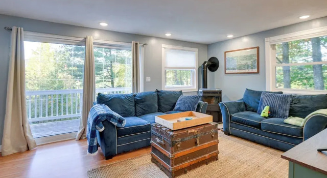 Gilford Getaway w/ Mountain Views & Fire Pit!, Забронировать Дом для отпуска Виллы Гилфорд, Вилла