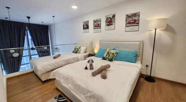 Номер Premium Дуплекс c 1 комнатой Eko Cheras Residences by De Space