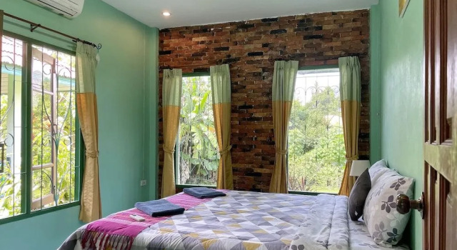 Swiss Chalet Garden, Pool Resort, Забронировать Шале Отели Ао-Нанг-Бич с бассейном, рядом с Island Hopping Tour Desk, Nopparat Thara Beach, Бассейн