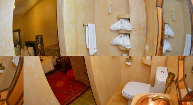 Standard Triple room Riad Hidden